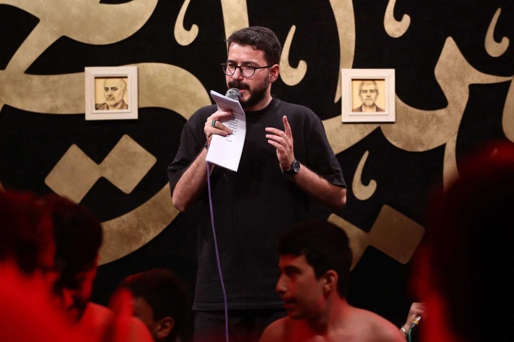 مراسم عزاداری شب سوم دهه اول محرم ۱۴۰۵